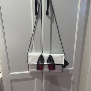 Stylish White and Black Women's Bag